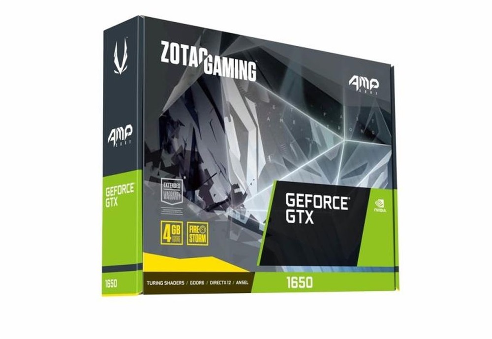 Zotac GAMING GeForce GTX 1650 AMP CORE nVidia 4GB GDDR6 128bit  PCIe videokártya