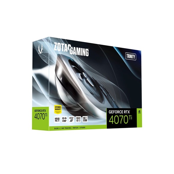 Zotac GAMING GeForce RTX 4070 Ti Trinity nVidia 12GB GDDR6X 192bit PCIe videókártya