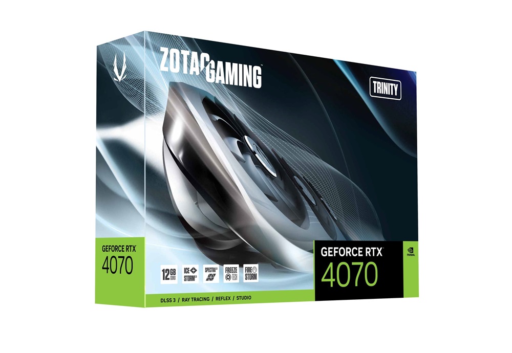 Zotac GAMING GeForce RTX 4070 Trinity nVidia 12GB GDDR6X 192bit PCIe videókártya
