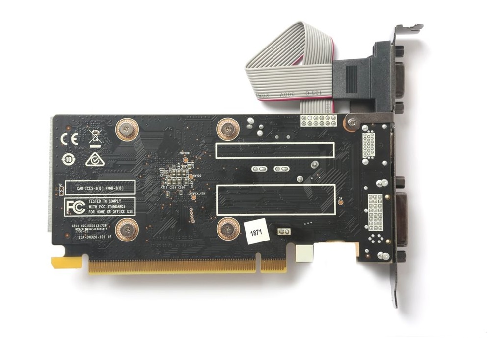 Zotac GeForce GT 710 2GB nVidia 2GB DDR3 64bit PCIe videókártya