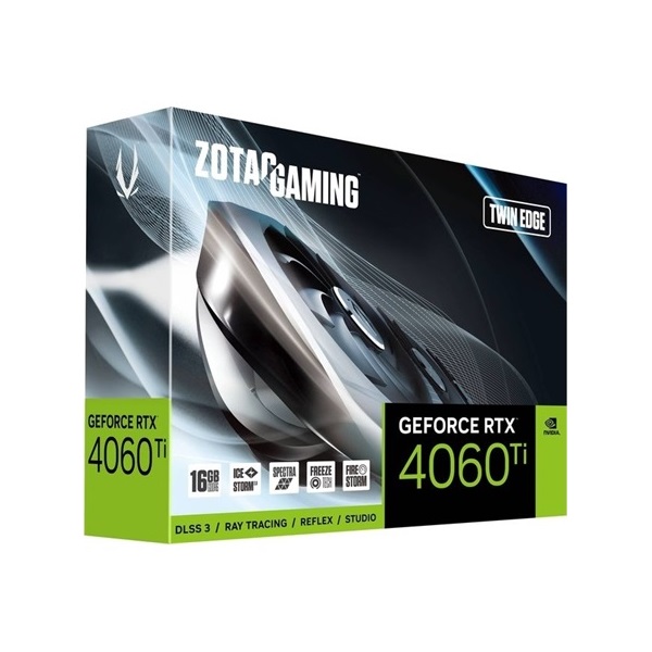 Zotac GeForce RTX 4060 Ti Twin Edge nVidia 16GB GDDR6 128bit PCIe videókártya