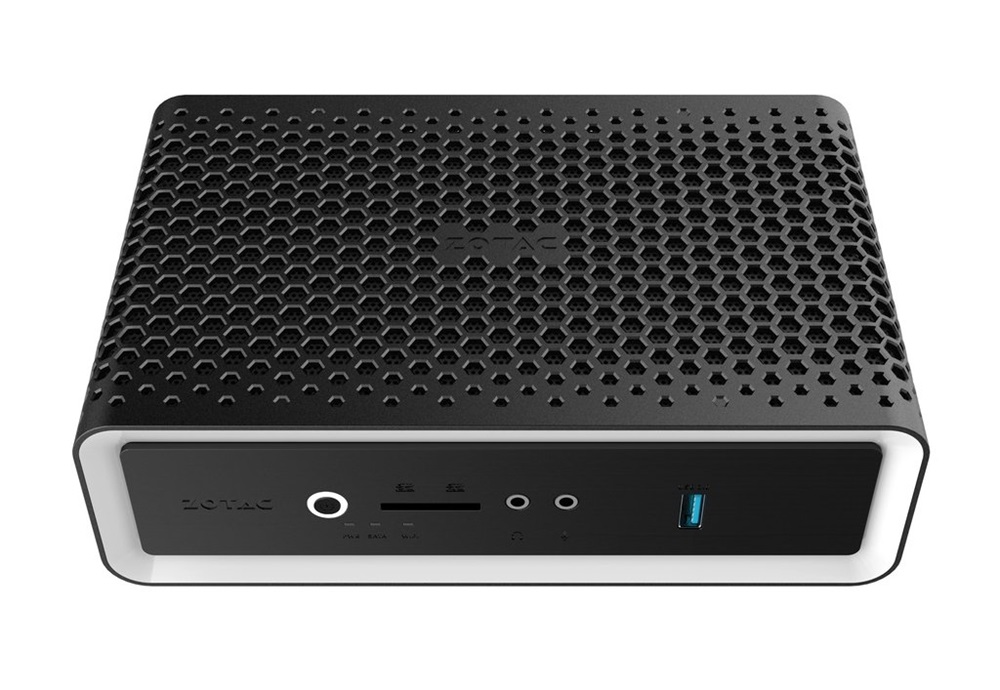 Zotac ZBOX-CA621NANO-BE (R3-3200U/2x SO-DIMM DDR4/1x SATA, 1x M.2) mini AMD barbone asztali PC