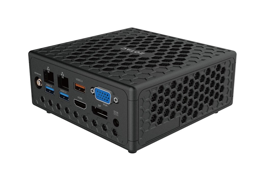 Zotac ZBOX-CI329NANO-BE mini Intel barbone asztali PC
