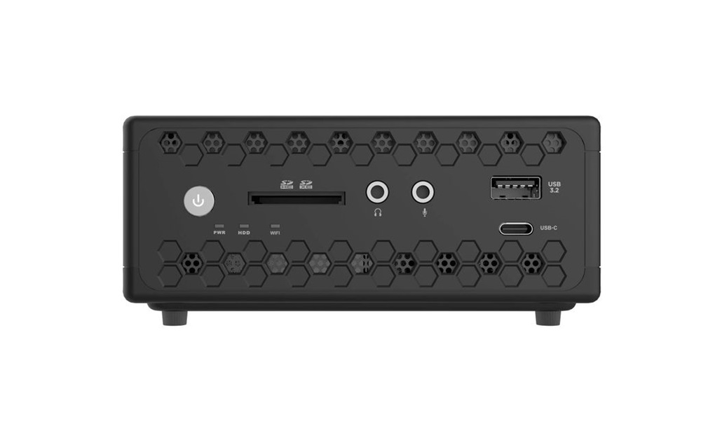 Zotac ZBOX-CI337NANO-BE Mini/Intel N100/fekete barebone asztali számítógép