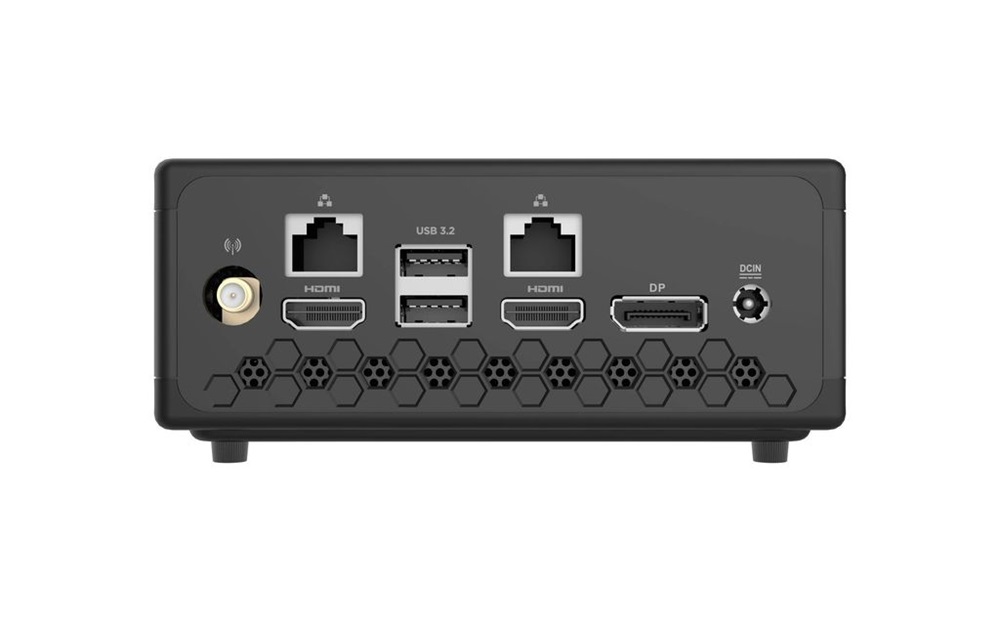 Zotac ZBOX-CI337NANO-BE Mini/Intel N100/fekete barebone asztali számítógép