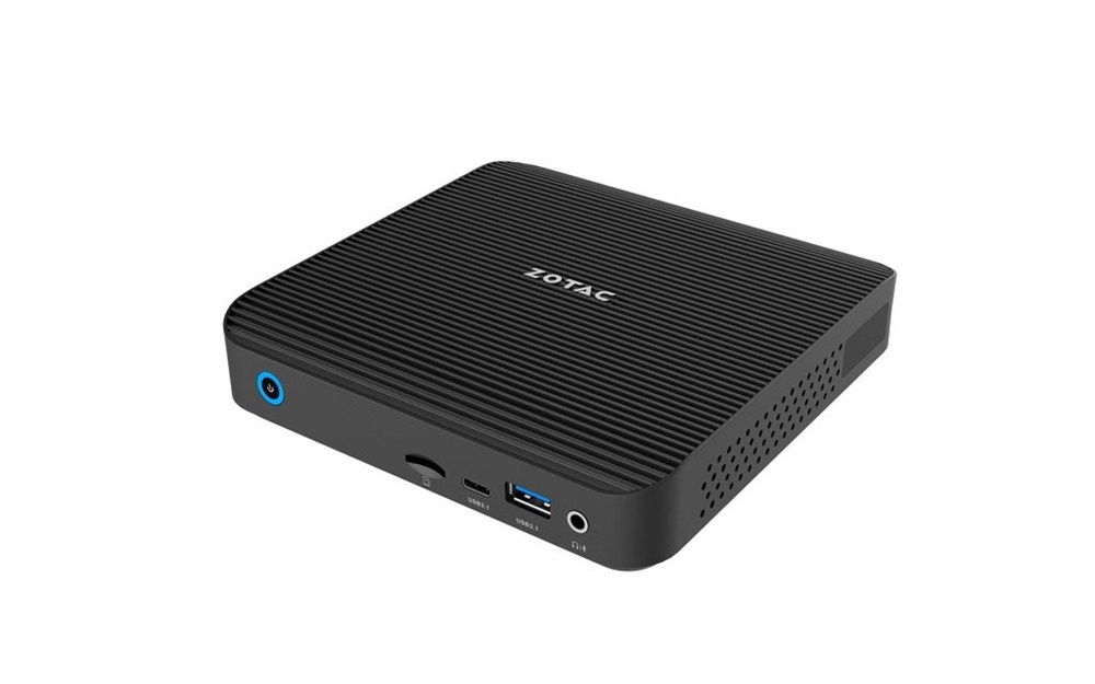 Zotac ZBOX-CI343-BE Mini/Intel N100/fekete barebone asztali számítógép