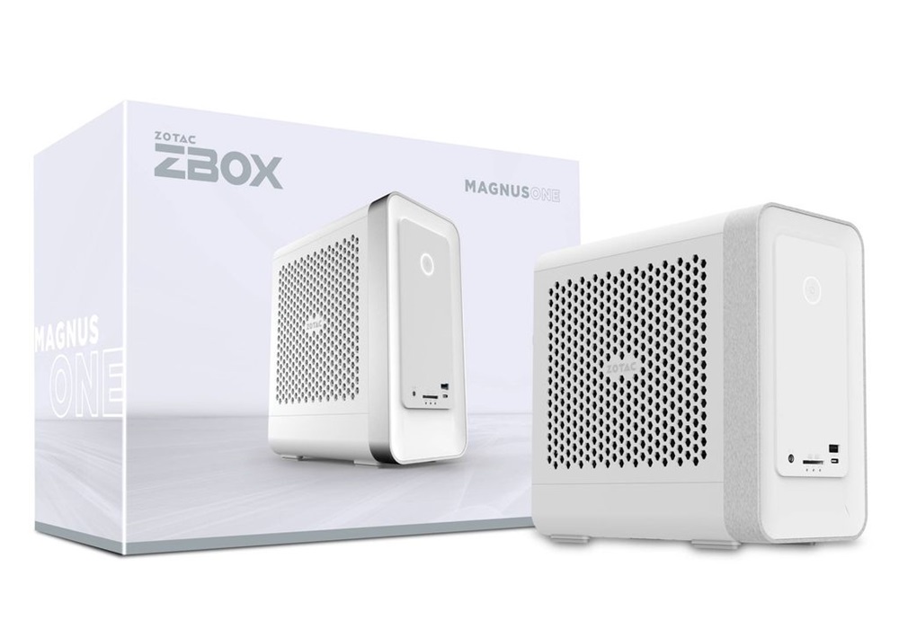 Zotac ZBOX-ERP54060W-BE-W5B Mini/Core i5-13400/16GB/1TB/Win11/RTX 4060/fehér asztali számítógép