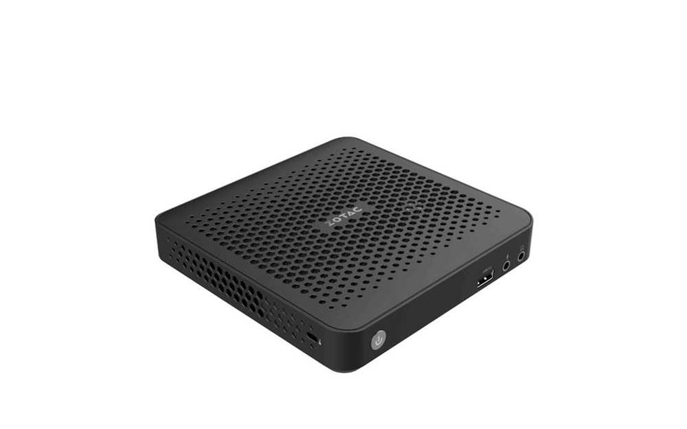 Zotac ZBOX-MI351-E Mini/Intel N100/fekete barebone asztali számítógép