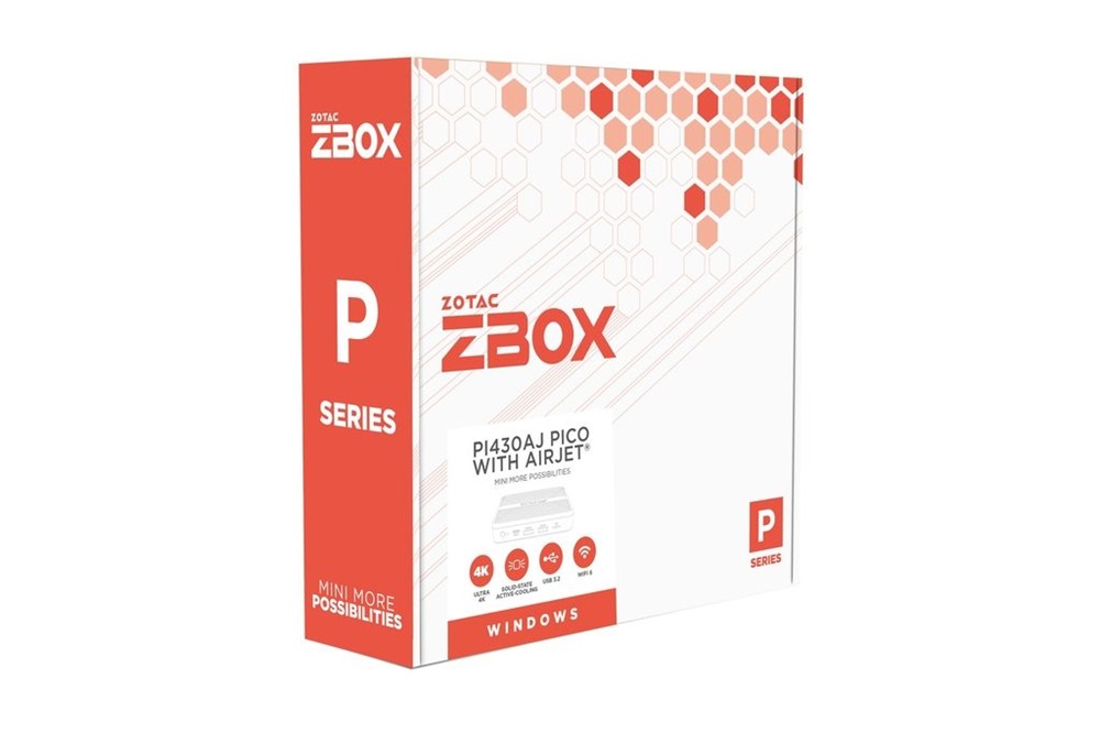 Zotac ZBOX-PI430AJ-BE-W5B Mini/Intel N300/8GB/512GB/Win11/fekete asztali számítógép