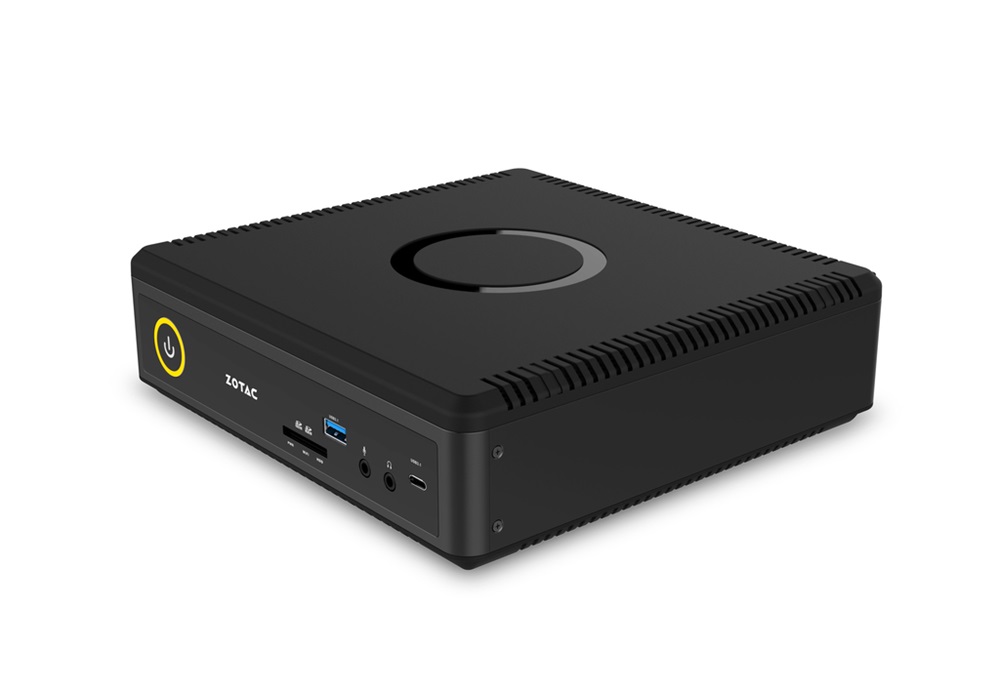 Zotac ZBOX QK7P5000  (i7-7700T/2x SO-DIMM DDR4/1x SATA, 1x M.2/ QUADRO P5000 16GB GDDR5) mini Intel barbone asztali PC