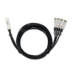 ZyXEL DAC100F25-3M 100G QSFP28 to 4x25G SFP28 Fan-out 3m DAC kábel