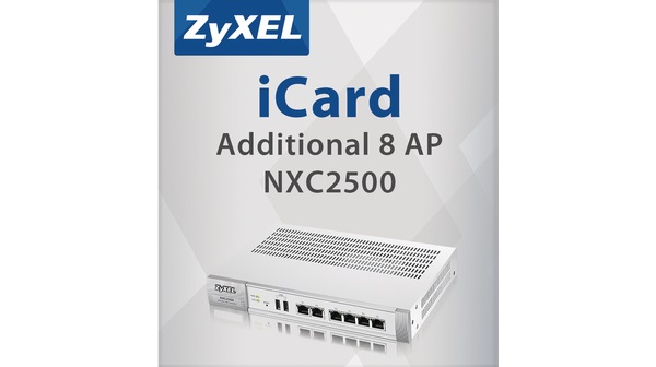 ZyXEL E-icard 8 Access Point License Upgrade for NXC2500
