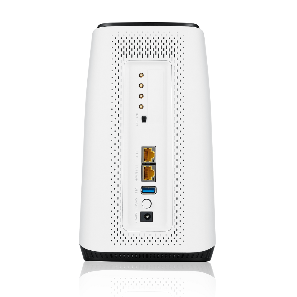 ZyXEL FWA510-EU0102F WiFi 6 802.11ax AX3600 Multi-Gig LAN port 5G LTE Beltéri Dual-Band Wireless LTE Router