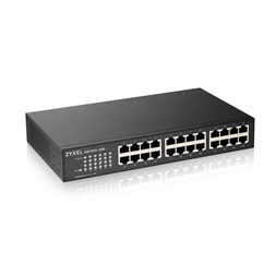 ZyXEL GS1100-24E v3 24port LAN 10/100/1000Mbps nem menedzselhető gigabit switch
