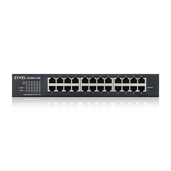 ZyXEL GS1900-24Ev3 24port GbE LAN smart menedzselhető switch