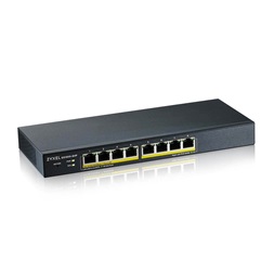 ZyXEL GS1900-8HP v3 8port GbE LAN PoE (70W) smart menedzselhető switch