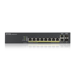 ZyXEL GS1920-8HPv2 8port GbE LAN PoE (130W) 2port Gbe combo RJ45/SFP L2 menedzselhető PoE switch