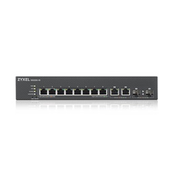 ZyXEL GS2220-10 8port GbE LAN 2xGbE RJ45/SFP Combo port L2 menedzselhető switch