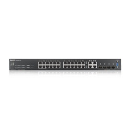 ZyXEL GS2220-28 24port GbE LAN 4xGbE RJ45/SFP Combo port L2 menedzselhető switch