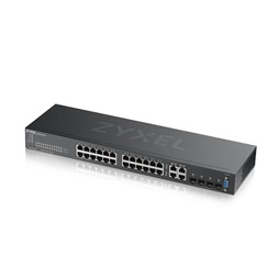 ZyXEL GS2220-28 24port GbE LAN 4xGbE RJ45/SFP Combo port L2 menedzselhető switch