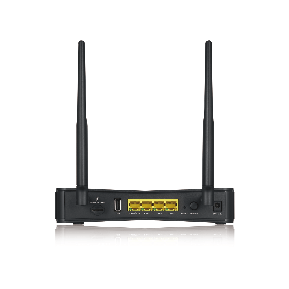 ZyXEL LTE-3301PLUS Nebula AC1200 4port GbE LAN Cat6 LTE beltéri Router