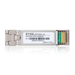 ZyXEL SFP25G-LR 25G duplex LC monomódusú 1310nm SFP28 optikai modul