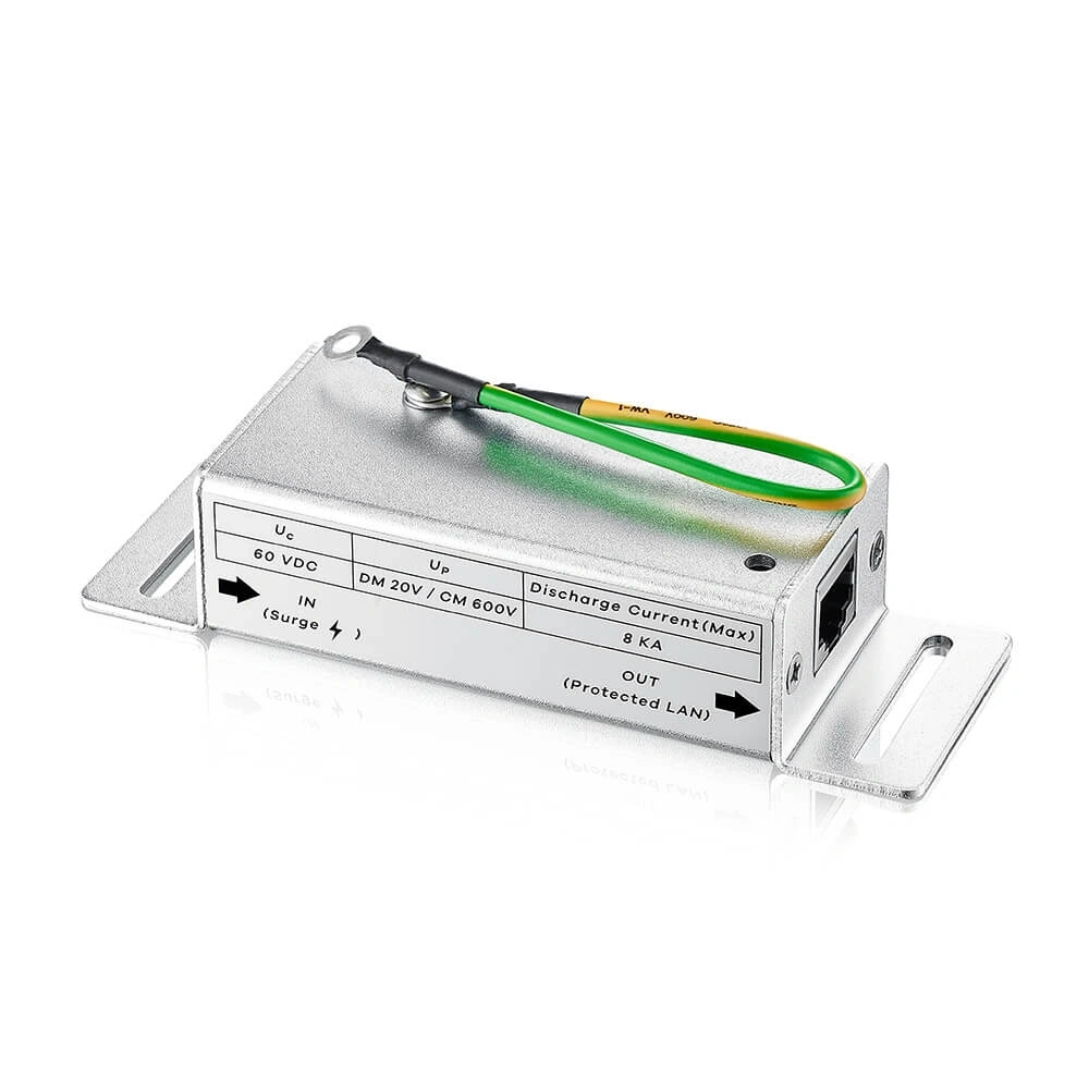 ZyXEL SURGEPRO-GE RJ45 PoE++ 60W Ethernet Surge Protector