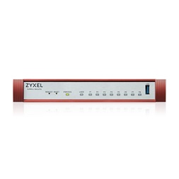 ZyXEL USGFLEX100HP 7xGbE LAN/DMZ 1xGbE PoE+ LAN 1xUSB port Tűzfal + 1 év Entry Defense Pack