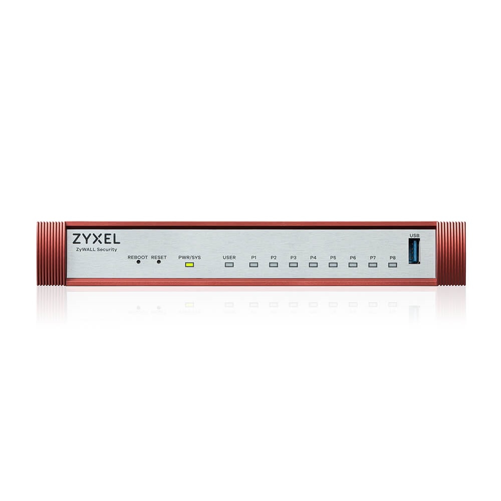 ZyXEL USGFLEX100H 8xGbE LAN/DMZ 1xUSB port Tűzfal + 1 év Entry Defense Pack