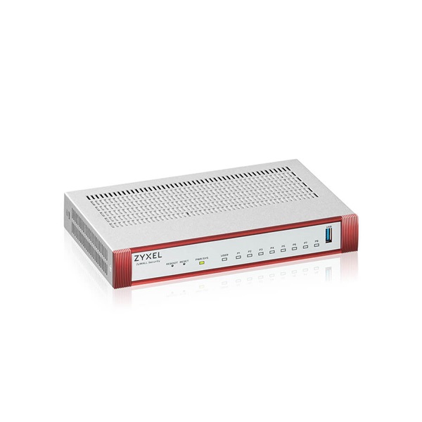 ZyXEL USGFLEX100H 8xGbE LAN/DMZ 1xUSB port Tűzfal + 1 év Entry Defense Pack