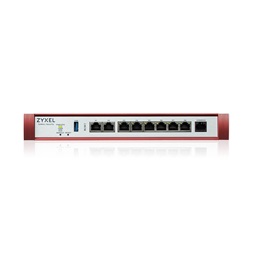ZyXEL USGFLEX200H 2x2.5GbE Multi-Gig 6xGbE LAN/DMZ 1xUSB port Tűzfal + 1 év Gold Security Pack