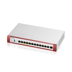 ZyXEL USGFLEX500H 2x2.5GbE Multi-Gig 2x2.5GbE PoE+ 8xGbE LAN/DMZ 1xUSB port Tűzfal + 1 év Gold Security Pack