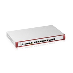 ZyXEL USGFLEX700H 2x2.5GbE Multi-Gig 2x10GbE PoE+ 8xGbE LAN/DMZ 2xSFP+ 1xUSB port Tűzfal + 1 év Gold Security Pack