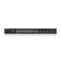 ZyXEL XGS1935-28 24port GbE LAN 4port 10GbE SFP+ Lite-L3 smart menedzselhető switch