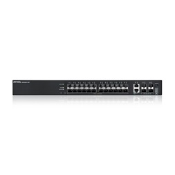 ZyXEL XGS2220-30F 24xGbE SFP 2x10mG RJ45 LAN 4x10GbE SFP+ port L3 menedzselhető switch