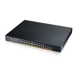 ZyXEL XMG1930-30HP 24x2.5GbE Multi-Gig PoE+ LAN (700W) 4x10GbE RJ45 2xSFP+ port L2 Smart menedzselhető PoE switch