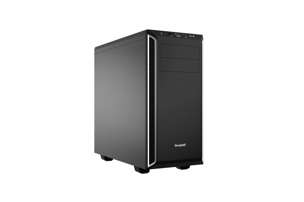 Be Quiet! Pure Base 600 fekete/ezüst (táp nélküli) ATX ház