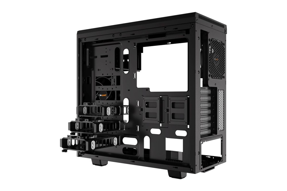 Be Quiet! Pure Base 600 fekete/ezüst (táp nélküli) ATX ház
