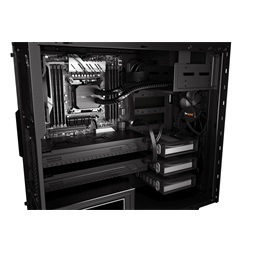 Be Quiet! Pure Base 600 fekete/ezüst (táp nélküli) ATX ház