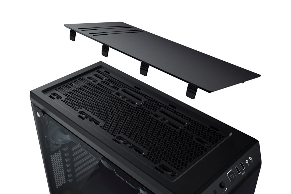 Be Quiet! Pure Base 600 fekete/narancssárga (táp nélküli) ablakos ATX ház