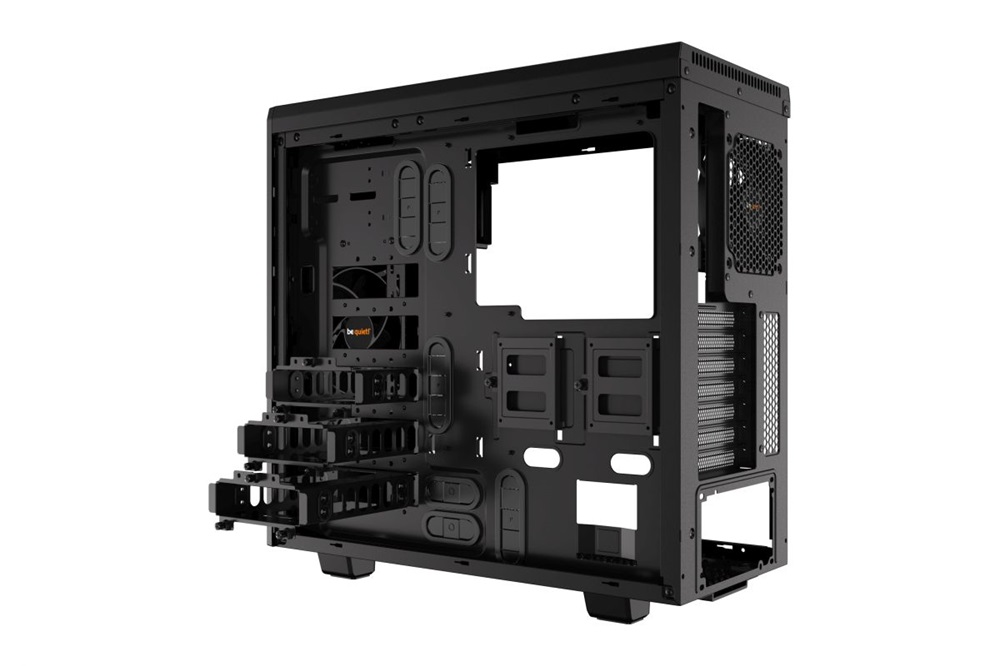 Be Quiet! Pure Base 600 fekete (táp nélküli) ablakos ATX ház