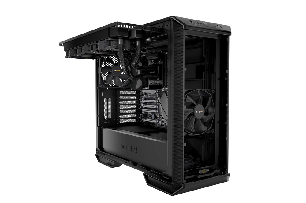 Be Quiet! Dark Base 700 fekete/ezüst (táp nélküli) ATX ház