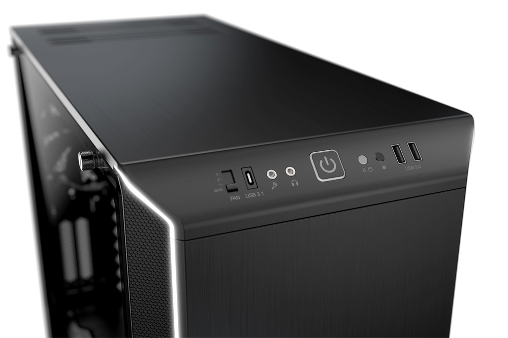 Be Quiet! Dark Base 700 fekete/ezüst (táp nélküli) ATX ház