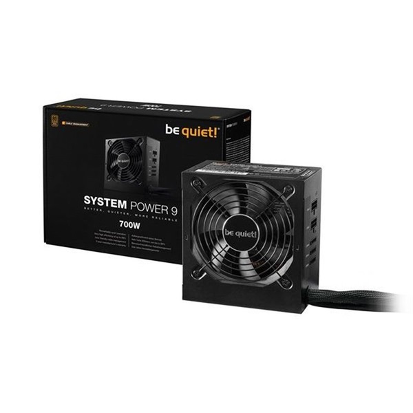 Be Quiet! 700W - BN303 80+ Bronz ATX félmoduláris tápegység