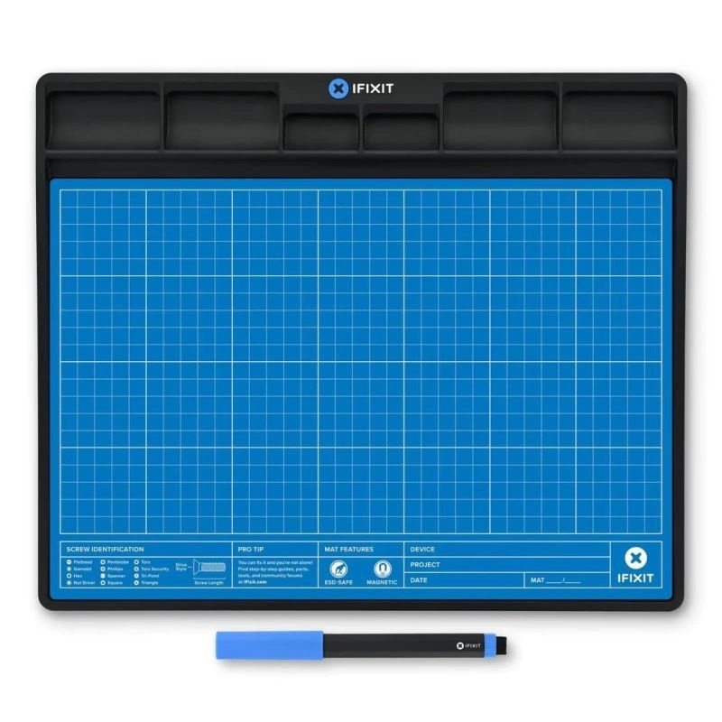 iFixit FixMat 25 × 30 × 1,1 cm mágneses projektpad