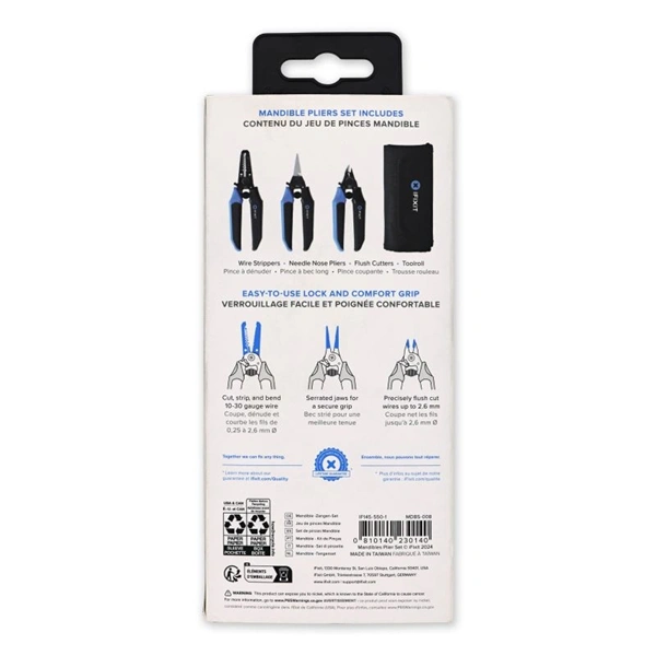 iFixit Mandible Professzionális 3 részes precíziós fogó készlet