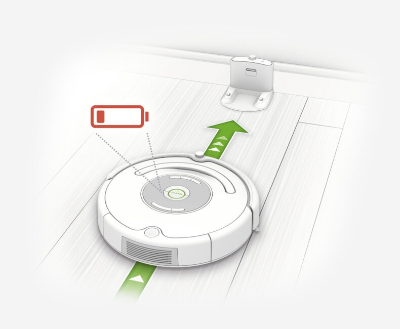 iRobot Roomba 698 fekete-szürke robotporszívó