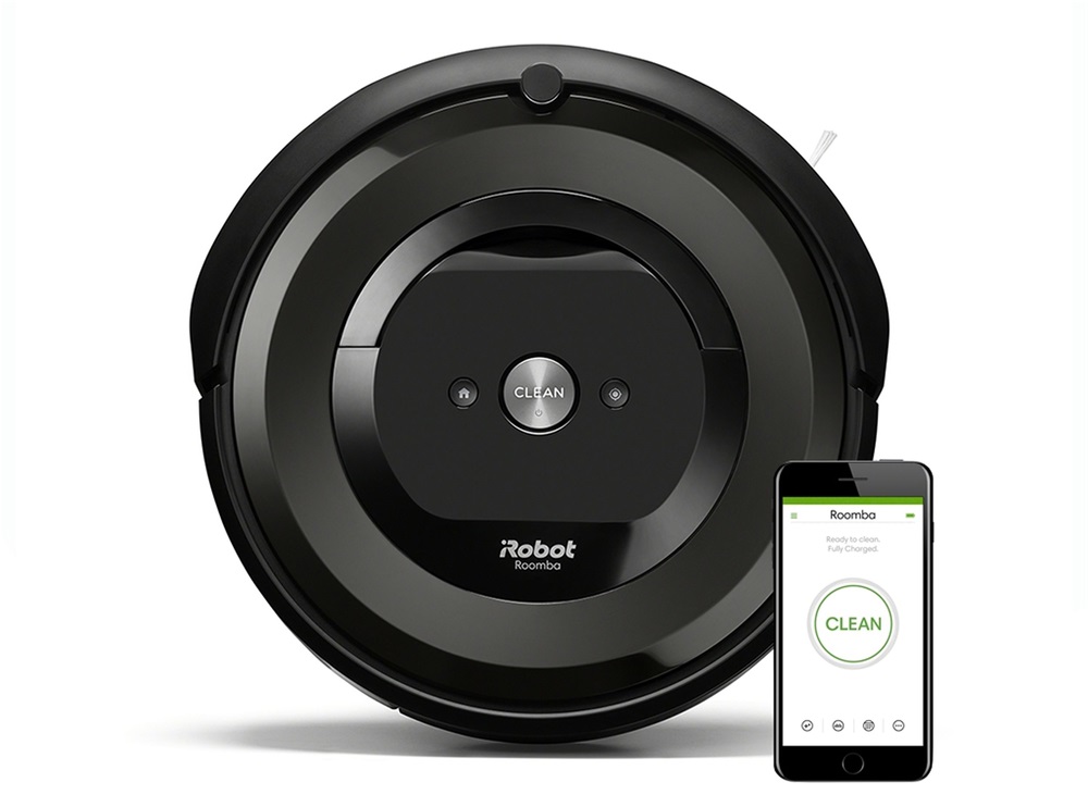iRobot Roomba e5158 Wifi-s fekete robotporszívó