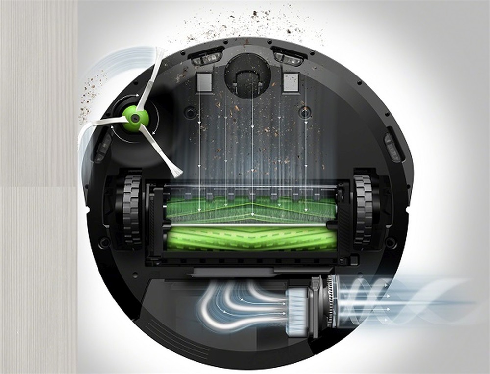 iRobot Roomba e5158 Wifi-s fekete robotporszívó