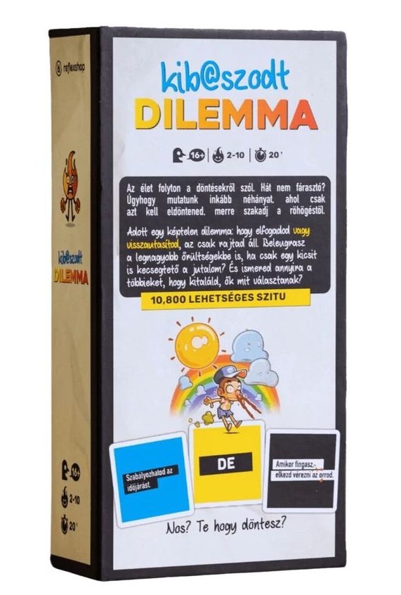 kib@szodt dilemma társasjáték